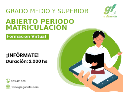 MATRICULACION FORMACIÓN VIRTUAL CURSO 25-26